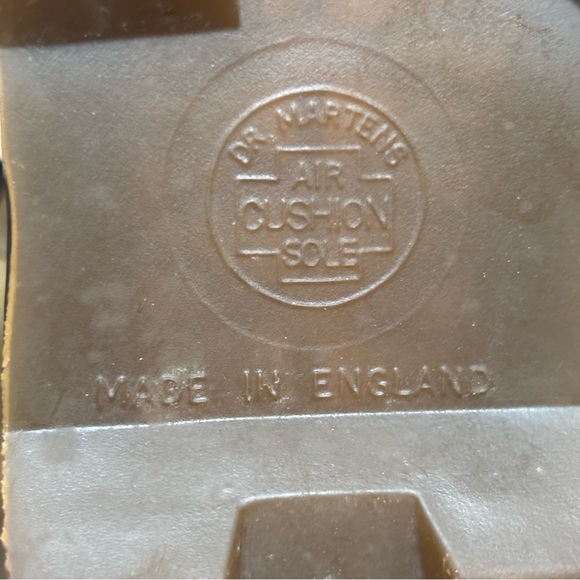 Dr Martens Air Wair Leather Work Boots Men’s 5 Brown Made in England - Picture 7 of 9